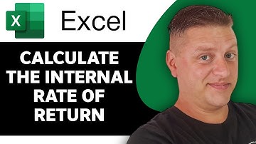 How to Calculate (IRR) the Internal Rate of Return in Excel | Excel Tutorial 2025