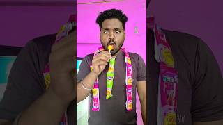 Yellow and Pink Lollipop Flavor Test by technical fuchkul #shorts