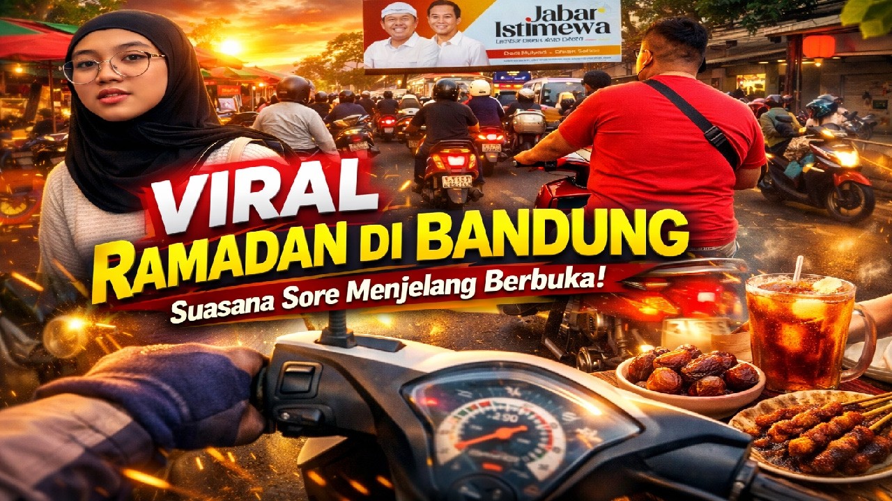 Suasana Sore Menjelang Buka Puasa di Bandung | Ramadan di Bandung