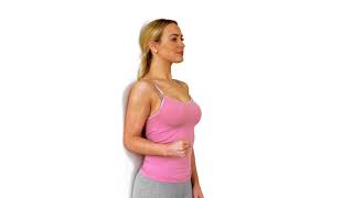 Isometric shoulder extension wall