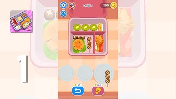 DIY Lunch Box: Organize Game - Day 1 ~ 5 - Gameplay Walkthrough Part 1 (Android, IOS)