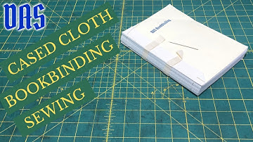 Case Bound Book 2 Sewing // Adventures in Bookbinding