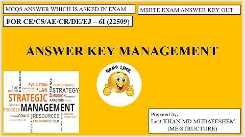 Answer key management||Diploma exam answer key out||22509