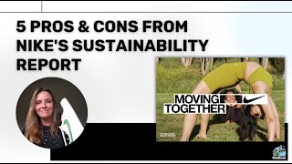 5 Pros & Cons From Nike's Sustainability Report