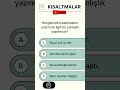 Hangisi yanlış #ykstavsiye #blackpink #yksbiyoloji #automobile #yks #vocabulary #ytdayibenionecikar