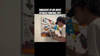 Satisfying Timelapse of My Most Detailed Painting Yet!