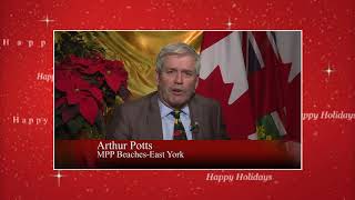 Arthur Potts Holiday Message 2017