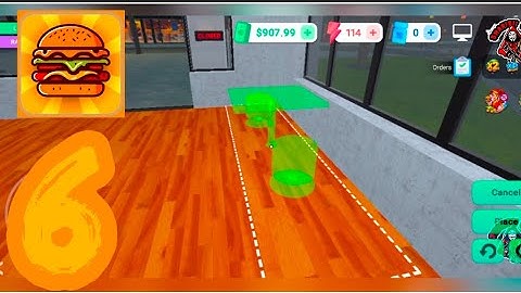 MY BURGER SHOP SIMULATOR|WALKTHROUGH|EXPANSION AND ADD MORE TABLE