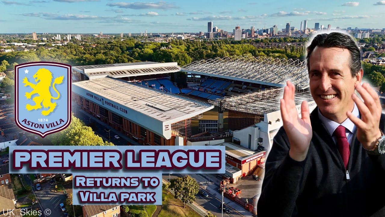 Stunning 4K Drone Views of Aston Villa’s Villa Park | The Stadium of Ozzy's Legendary Final Show