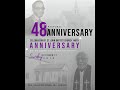 Rev .Linwood Jones Jr. 48th Pastoral Anniversary