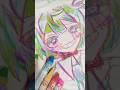 百均のクレヨンでお絵かき