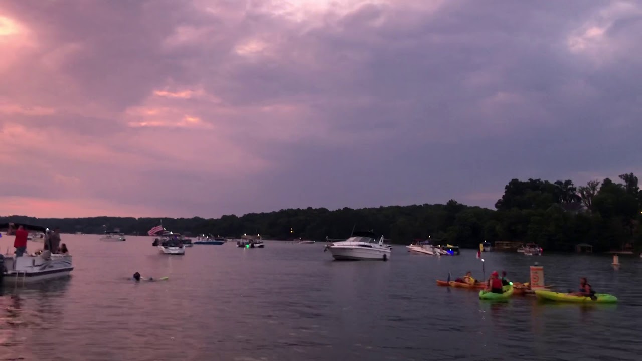 Celebrating 4th of July in Lake Norman YouTube