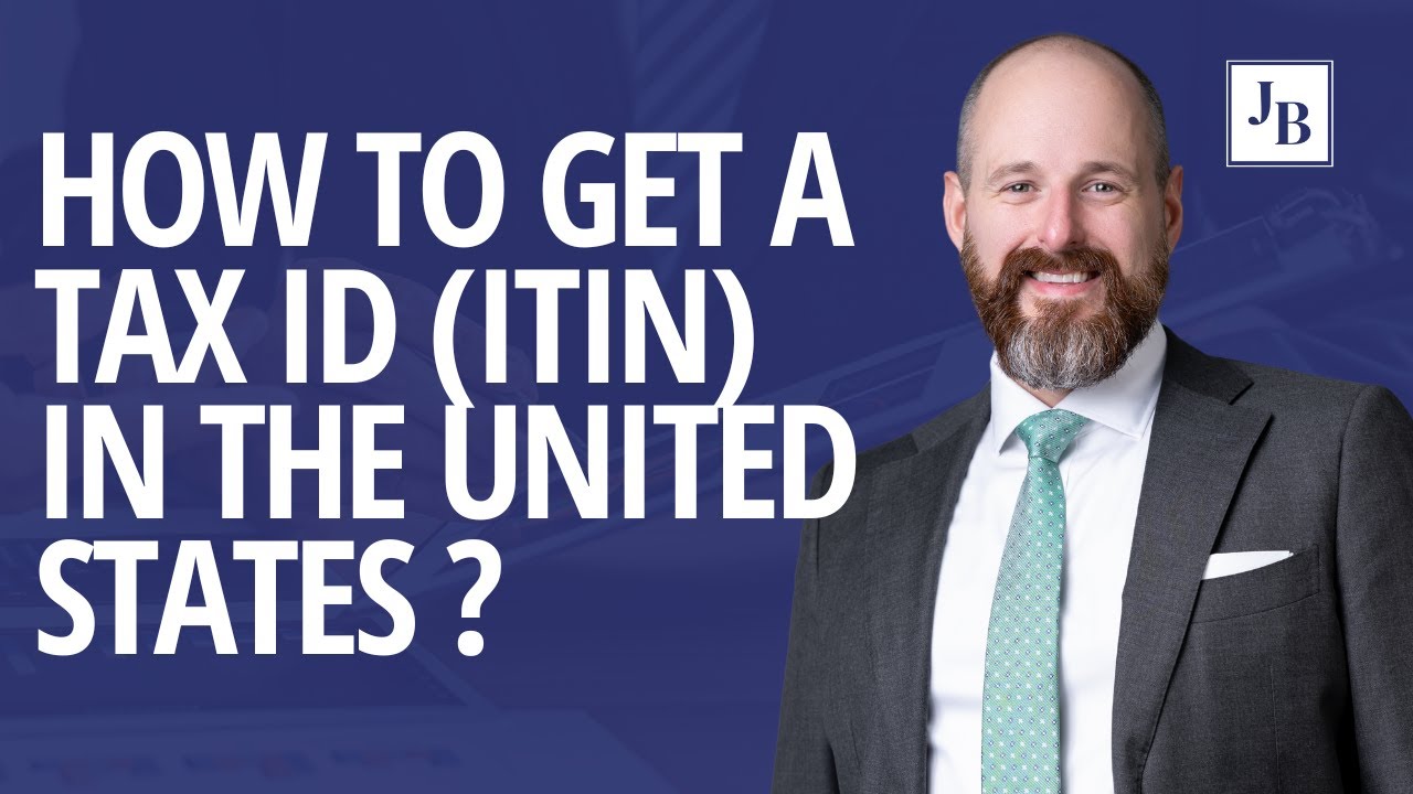 How to get a Tax ID (ITIN) in the United States - And why you may not need it - YouTube