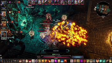 Divinity Original Sin 2 DE: Single round final fight, fire fury/spellsword (master of sparks)