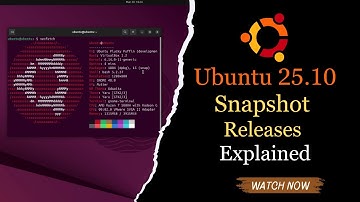 Ubuntu 25.10 Snapshot Releases Explained – Monthly Testing Builds & New Release Cycle