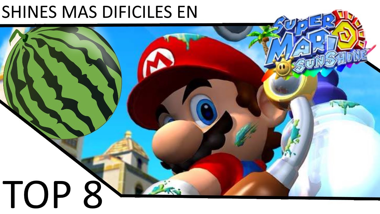 Top 8 | Shines mas dificiles de Super Mario Sunshine - YouTube