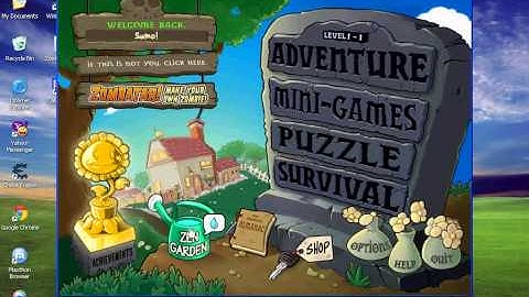 Plants Vs Zombies Complete Save File +Download Link :)