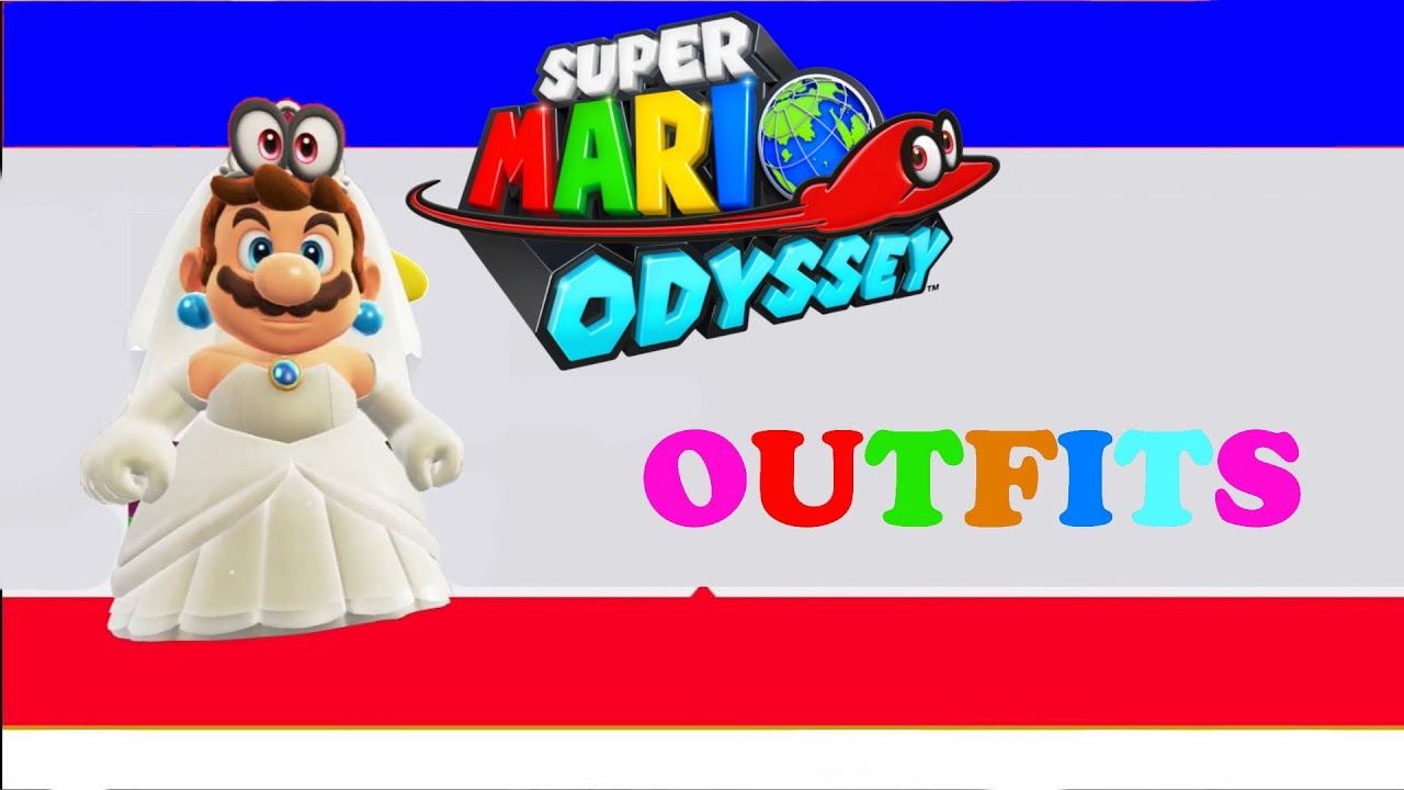 Super Mario Odyssey: All Outfits (DLC Included) - YouTube