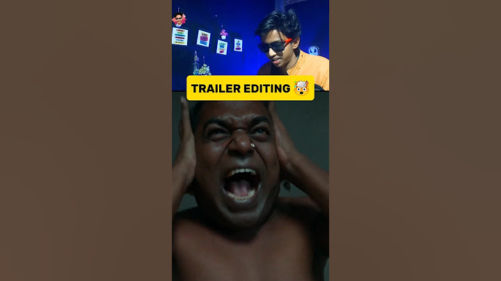 TRAILER EDITING 🤯 #RUDHIRAM #trailer #reaction