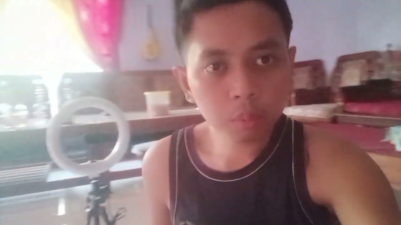 Review tripod dk-1226  buat vlog + ring 26cm free sarung tripod