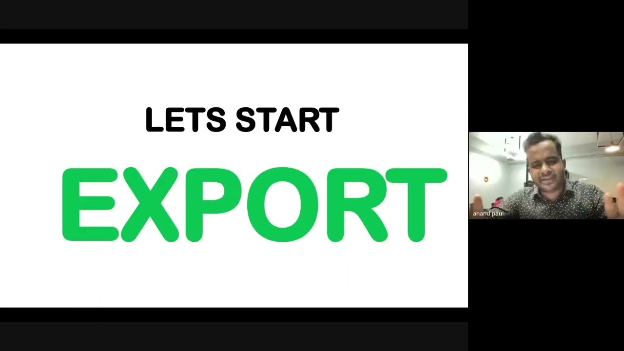 Export basics Class Demo