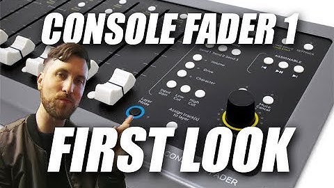 Softube Console 1 Fader - Overview - Is it good?