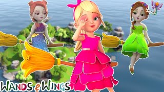 Princess Swimming Song | Princess Rhymes for Kids - Wands and Wings