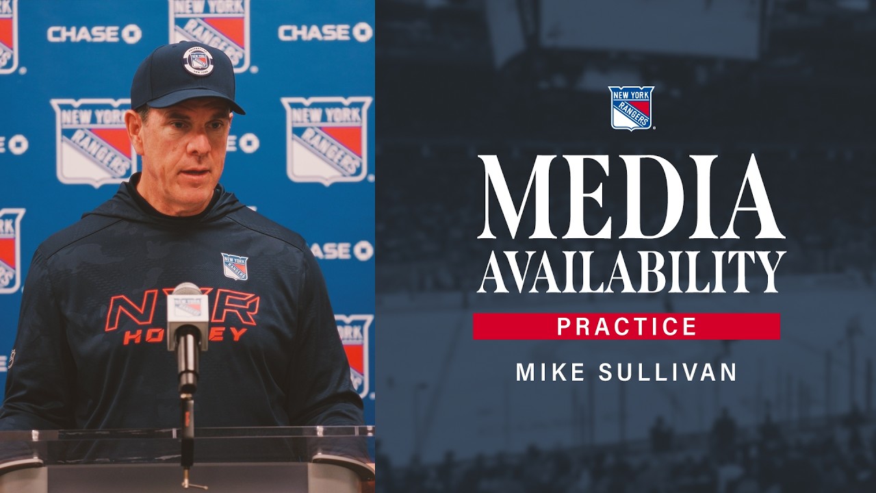 NYR Practice: Mike Sullivan Media Availability | Oct. 5, 2026