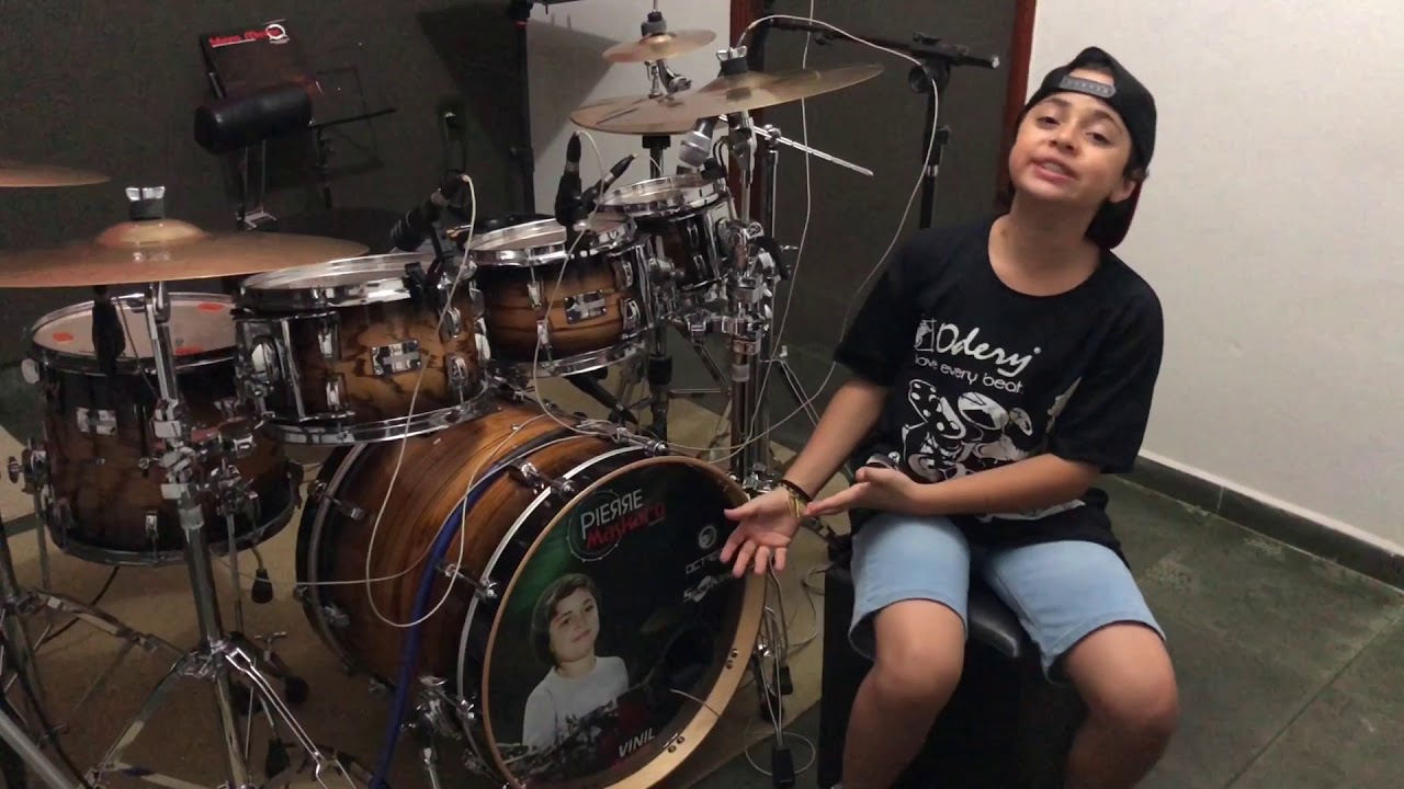 Sorteio da minha pele Vinil Drums (Pierre Maskaro)