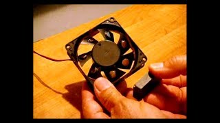 Free Energy ~ Case Fan Magnet Motor / Real or Fake?