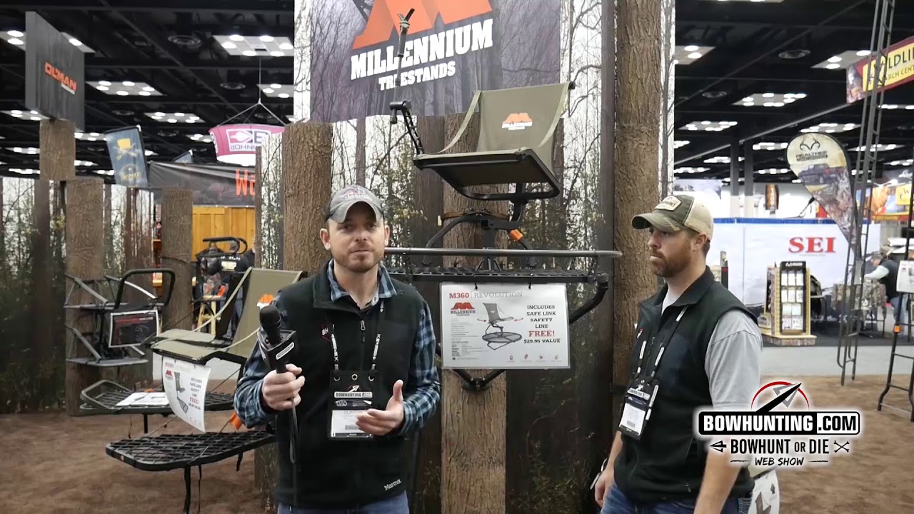 Millenium Treestands 360 Revolution 2018 Ata Show Youtube