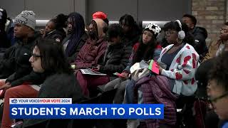 Chicago Votes parade leads CPS students to voting polls amid 'Bring Chicago Home' referendum debate