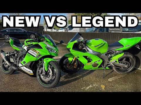 ZX4RR vs ZX6R 636 — New Bike vs Legend - YouTube