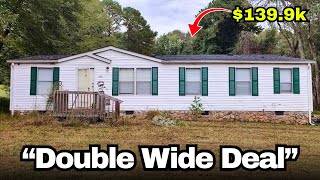 $139.9K Foreclosure GEM?! Amazing Double Wide Property with Huge Living Space