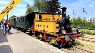 Cab Ride: Belgium 1925 steam engine: Haaksbergen - Boekelo: Museumbuurtspoorweg MBS 12/6/2022