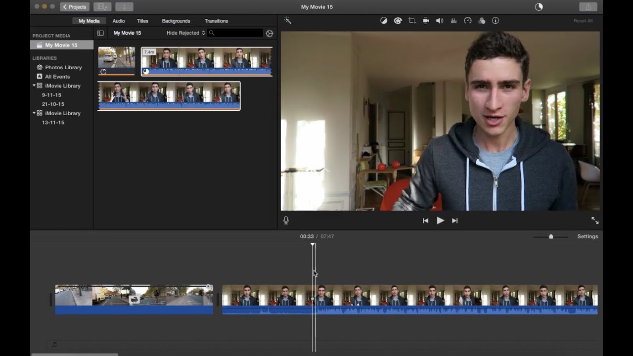 Comment monter une vidéo avec iMovie en 10 minutes (2/3) - YouTube