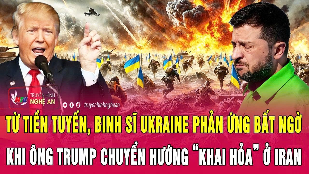 Từ tiền tuyến, binh sĩ Ukraine phản ứng bất ngờ khi ông Trump chuyển hướng “khai hỏa” ở Iran
