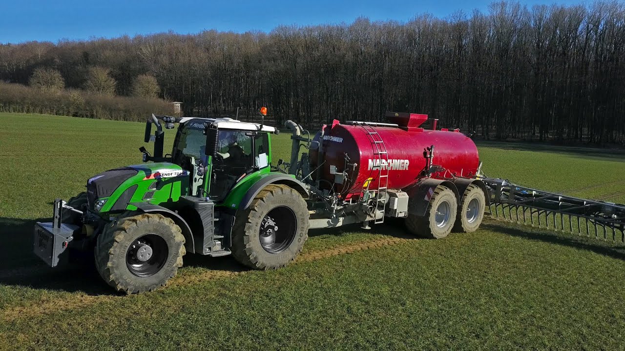 Gülleausbringung 2022 | Fendt - YouTube