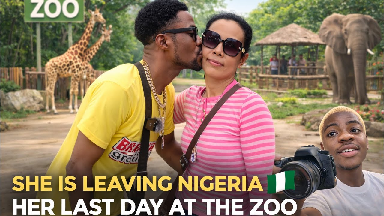“My Sister’s Last Days in Nigeria 🇳🇬 | Taking Her to the Zoo Before She Returns to Myanmar