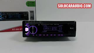 Radio Usb Corvy Rt 365 Bt