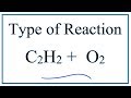 Combustion Reactions of C2H2