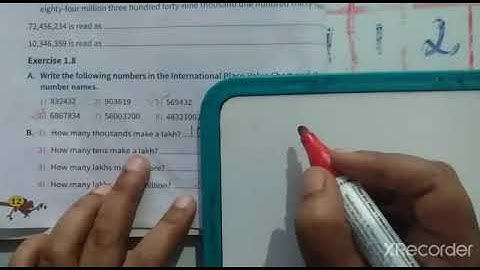 Class:4th Maths, Ch:Large Numbers,(Ex:1.8)