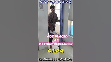 Officially starting my career as a Python developer!