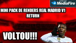 SAIU PACK  MINI PACK DE RENDERS REAL MADRID V1 RETURN