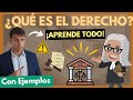➡️ ¿Qué es el DERECHO?【DESCUBRE TODO lo IMPRESCINDIBLE con EJEMPLOS en 3 PASOS]
