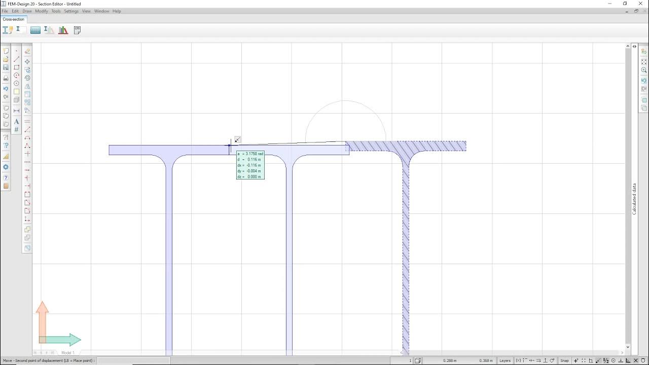 Use the Cross Section Editor - YouTube
