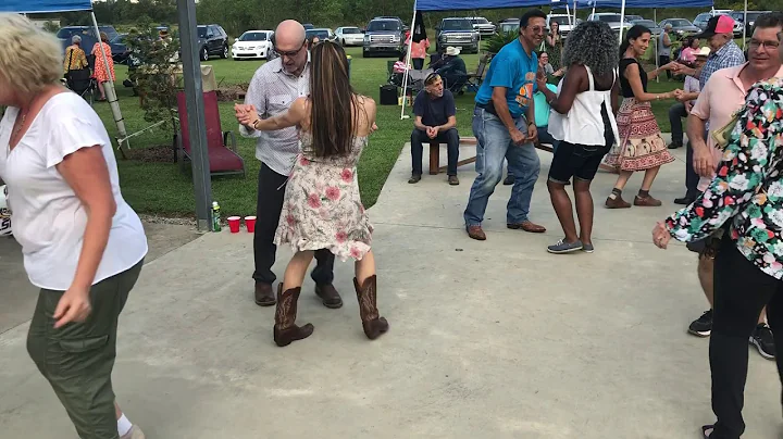 Zydeco & Whiskey River Jitterbug Dancing in Breaux...
