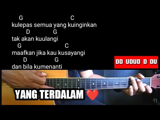 Kunci Gitar PETERPAN - YANG TERDALAM ( Chord Gitar ,Lirik Lagu,and Genjrengan ) class=