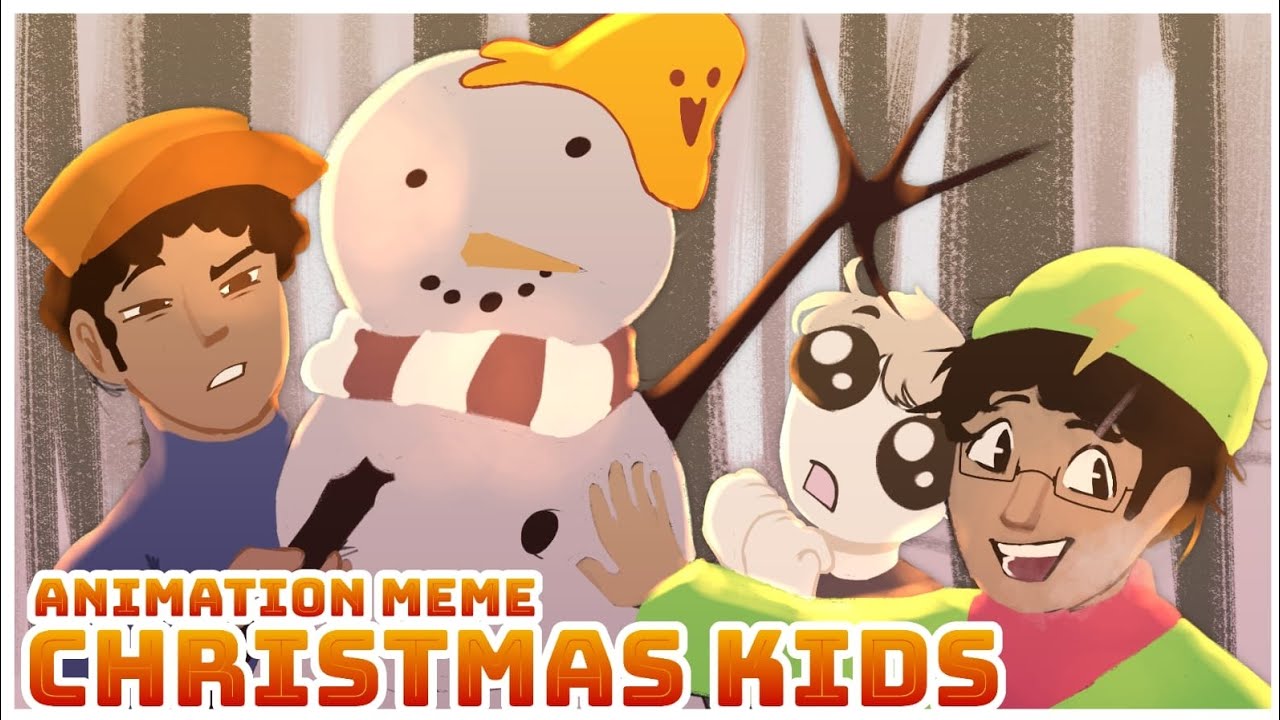 chirstmas kids animation meme