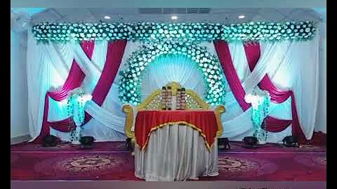 Wedding Anniversary Stage Decoration Mangalore | Shine Events Wedding Decorators Mangalore